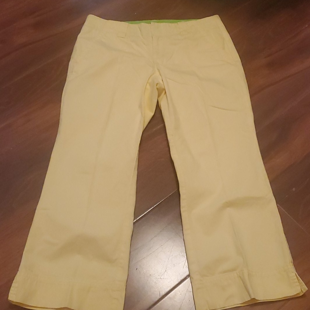 Lilly Pulitzer  Palm Beach Fit Crop Pants Size 0